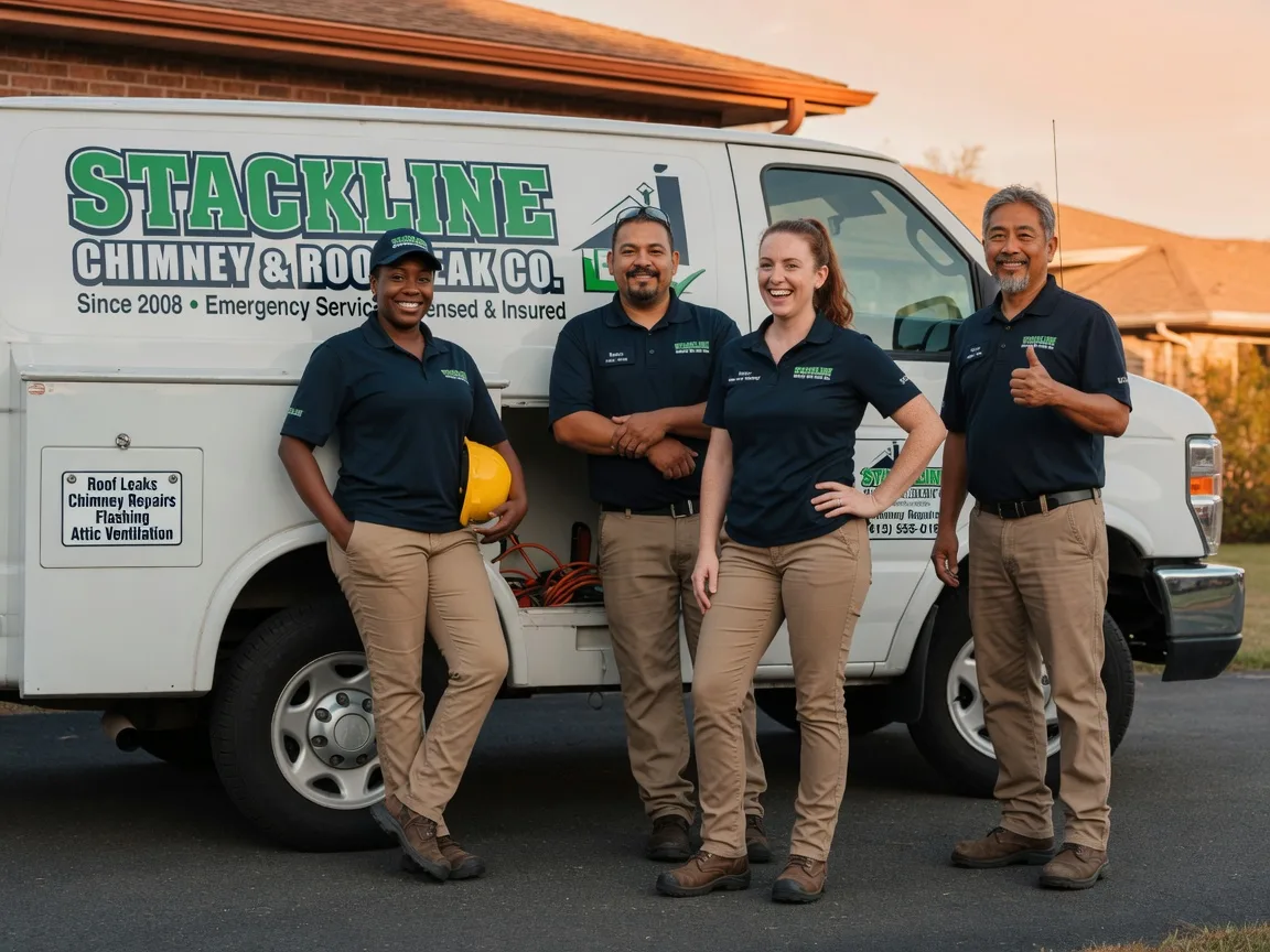 Chimney flashing repair company in Carey, OH